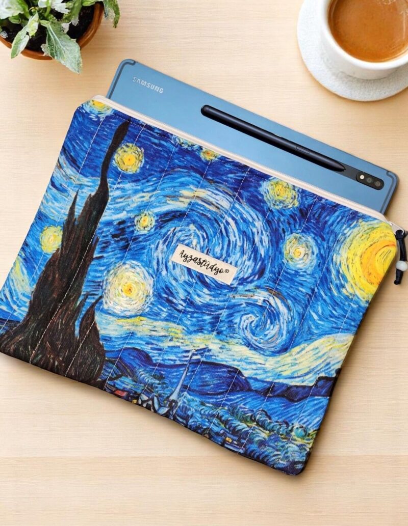 Puffy iPad/Tablet Sleeve - The Starry Night | Ayza Stüdyo